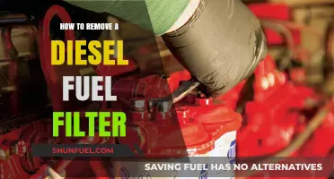 Removing Diesel Fuel Filter: Step-by-Step Guide