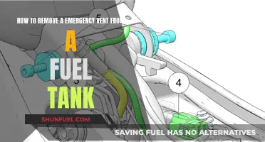 Removing Emergency Vents from Fuel Tanks: A Step-by-Step Guide
