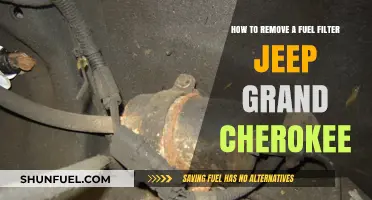 Changing the Fuel Filter in Your Jeep Grand Cherokee