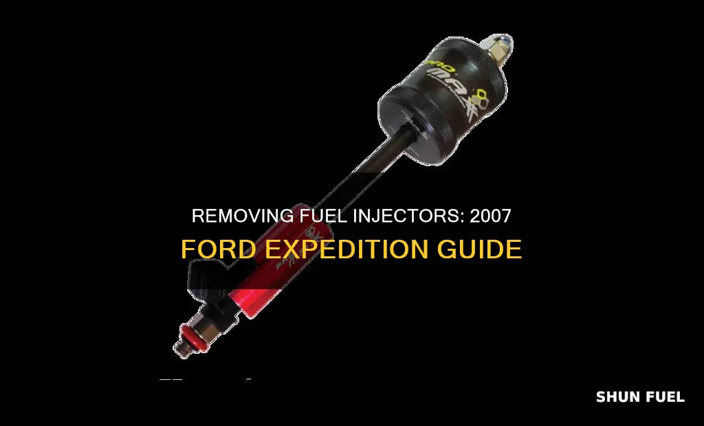 how to remove a fuel injector on 2007 ford expedition