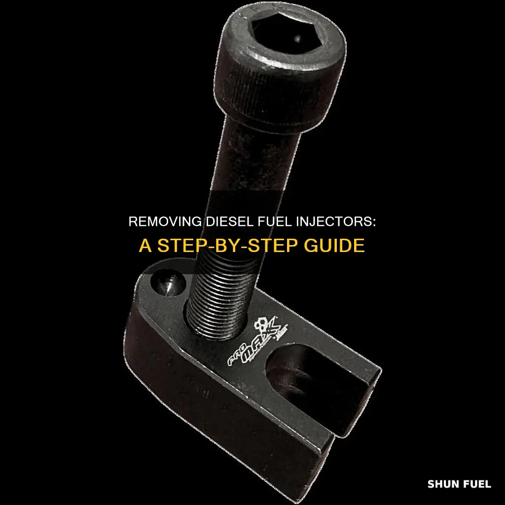 how to remove a fuel injector on a diesel