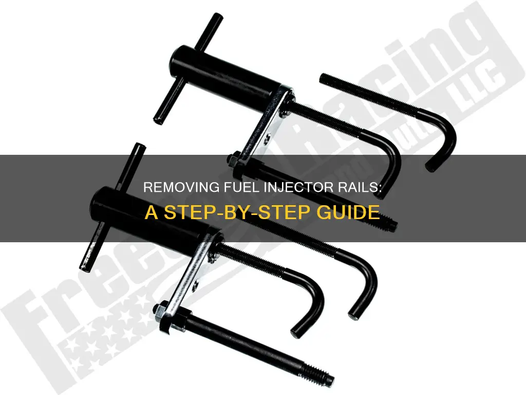how to remove a fuel injector rail