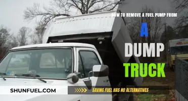 Step-by-Step Guide to Removing a Fuel Pump from a Dump Truck