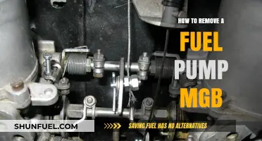 Step-by-Step Guide: Removing the Fuel Pump in Your MGB