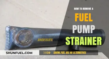 Step-by-Step Guide: Removing a Fuel Pump Strainer Safely and Efficiently