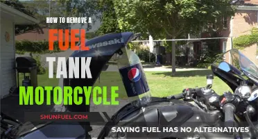 Removing a Motorcycle Fuel Tank: A Step-by-Step Guide