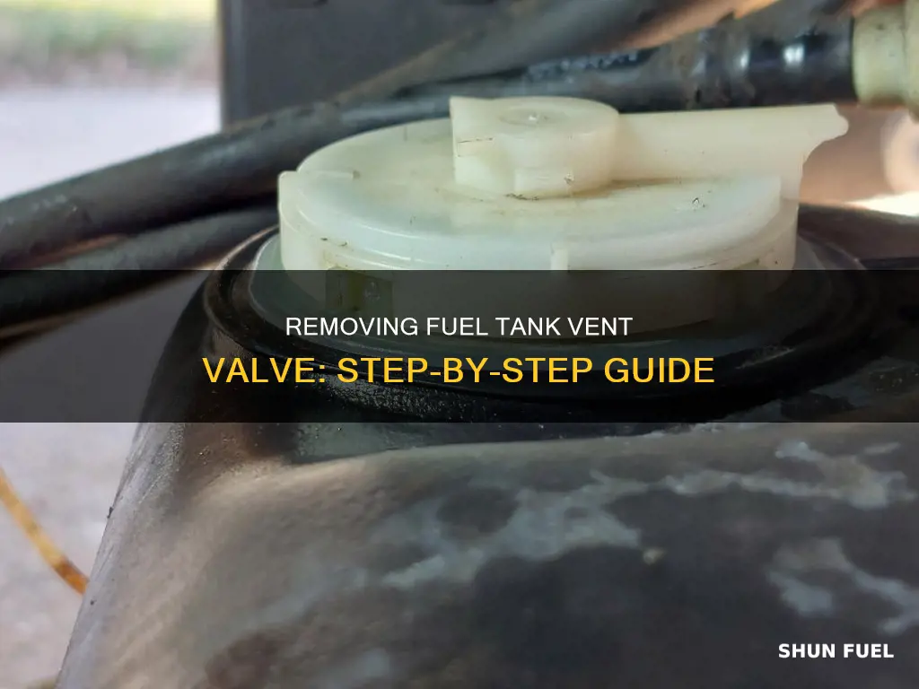 how to remove a fuel tank vent valve