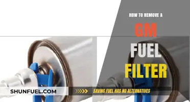 Removing GM Fuel Filter: A Step-by-Step Guide