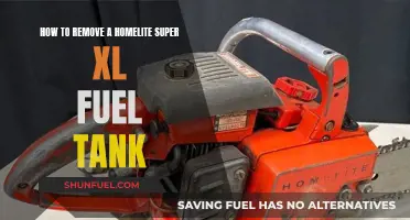 Removing the Homelite Super XL Fuel Tank: A Step-by-Step Guide