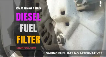 Freeing a Stuck Diesel Fuel Filter