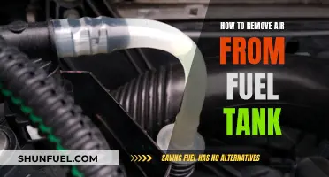 Efficiently Removing Air from Your Fuel Tank