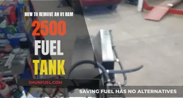 Removing Fuel Tank from 01 Ram 2500: Step-by-Step Guide
