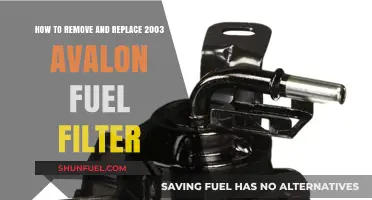 Step-by-Step Guide: Replacing the 2003 Avalon Fuel Filter