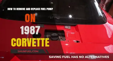 Fuel Pump Swap: A Guide to Replacing the 1987 Corvette's Heart