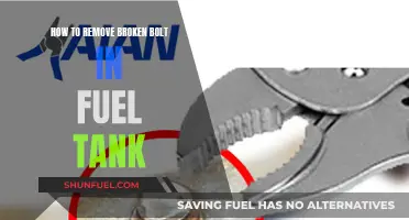 Removing Broken Bolts from Fuel Tanks: Easy Guide