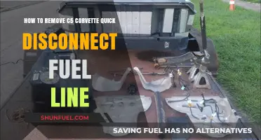 C5 Corvette Fuel Line: Quick Disconnect Removal Guide