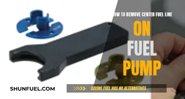 Removing Center Fuel Line: A Guide for Fuel Pump Maintenance