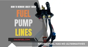 Removing Fuel Pump Lines: A Step-by-Step Guide for Chevy Trucks