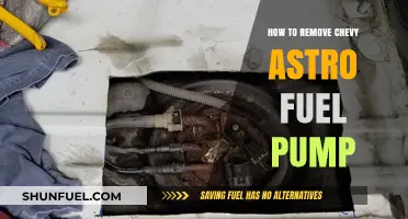 Step-by-Step Guide to Removing a Chevy Astro Fuel Pump