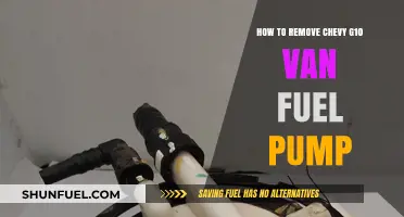 Step-by-Step Guide: Removing the Fuel Pump in a Chevy G10 Van