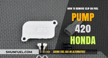 Removing Clip-On Fuel Pump on Honda 420: Step-by-Step Guide