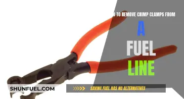 Removing Crimp Clamps: Fuel Line Maintenance