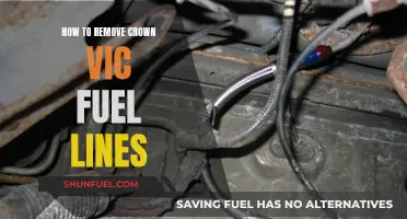 Removing Crown Vic Fuel Lines: A Step-by-Step Guide