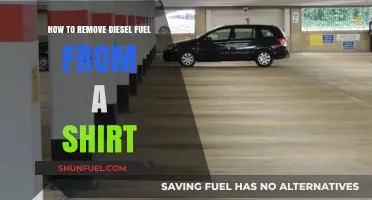 Get Rid of Diesel Stains from Your Shirt Easily