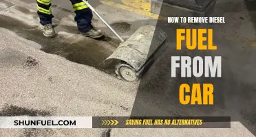 Removing Diesel Fuel from Your Car: A Step-by-Step Guide