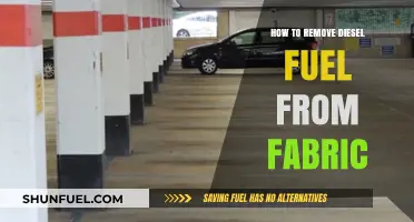 Removing Diesel Fuel Stains from Fabric