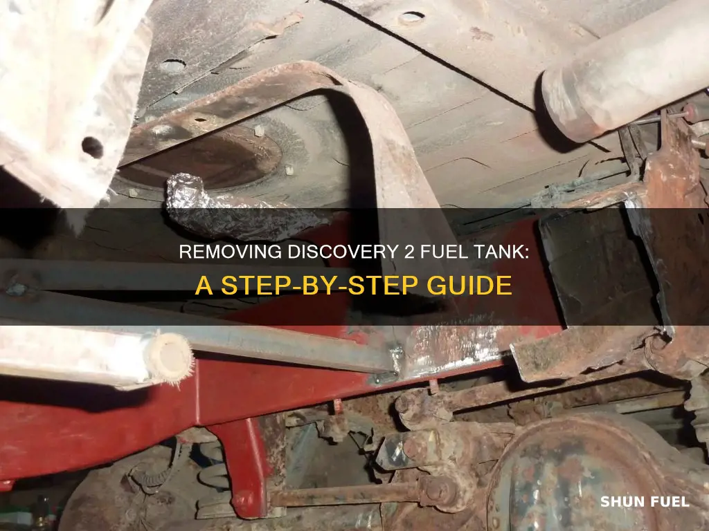 how to remove discovery 2 fuel tank