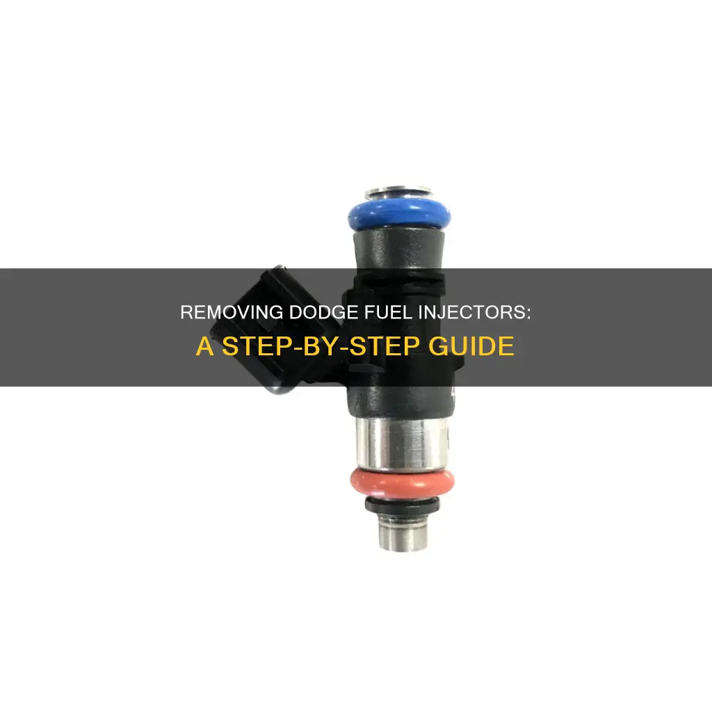how to remove dodge fuel injectors