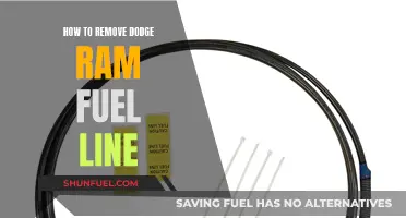 Removing the Fuel Line from Your Dodge Ram: Step-by-Step Guide