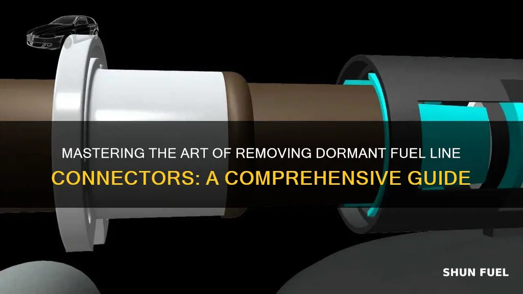 how to remove dorman fuel line connectors