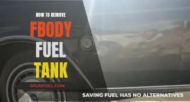Removing Your F-Body Fuel Tank: A Step-by-Step Guide