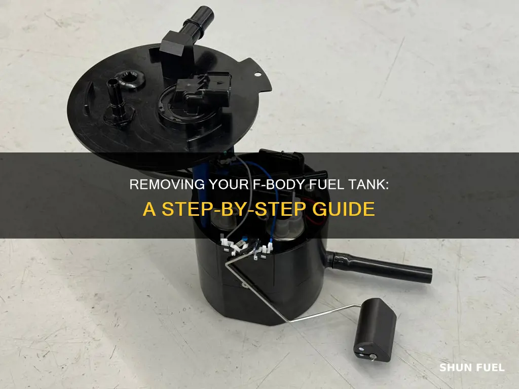how to remove fbody fuel tank