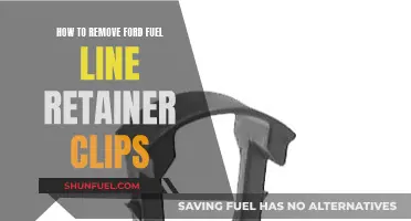Removing Ford Fuel Line Retainer Clips: A Step-by-Step Guide