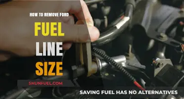 Ford Fuel Line Removal: A Step-by-Step Guide to Size-Specific Techniques