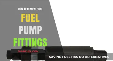 Step-by-Step Guide to Removing Ford Fuel Pump Fittings Safely
