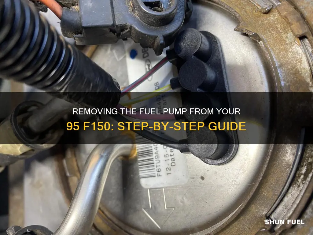 how to remove front tank fuel pump 95 f150