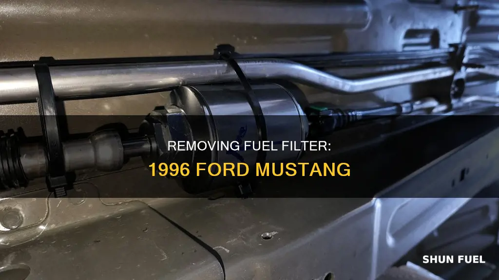 how to remove fuel filter 1996 ford mustang