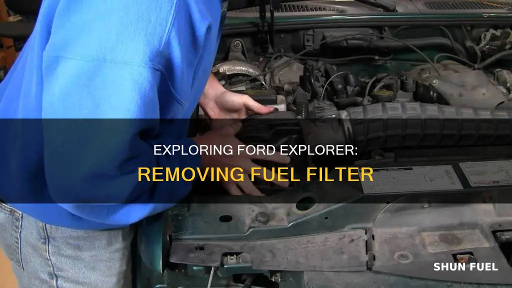 how to remove fuel filter 2000 ford explorer