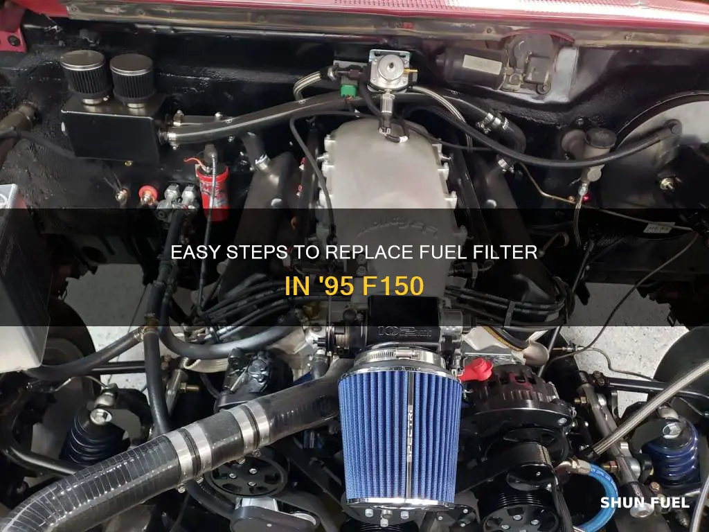 how to remove fuel filter 95 f150