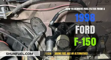 Removing Fuel Filter from '98 Ford F-150: Step-by-Step Guide