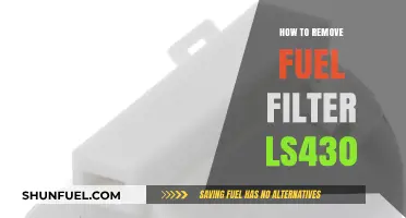 Changing the LS430 Fuel Filter: DIY Guide