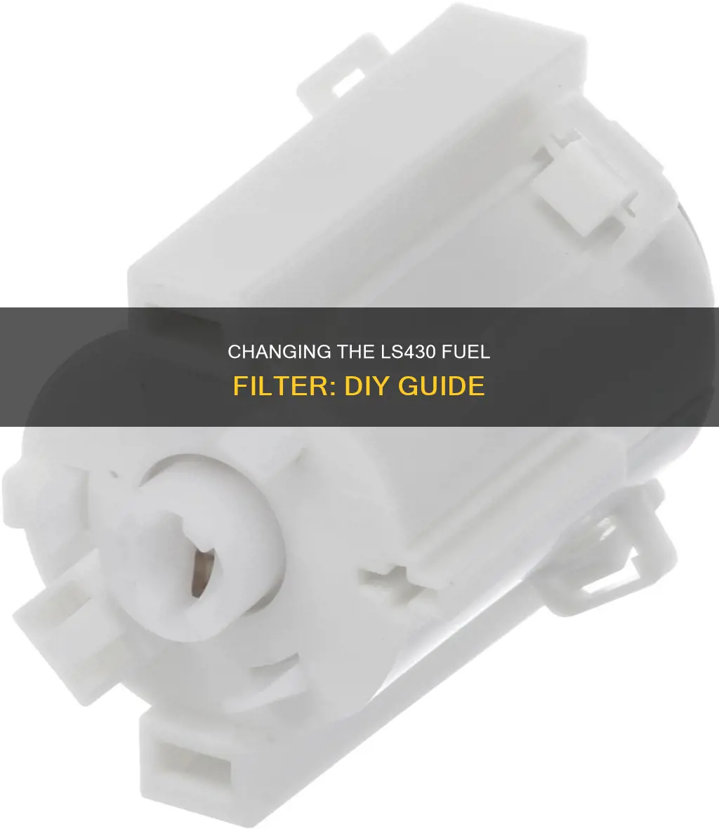 how to remove fuel filter ls430