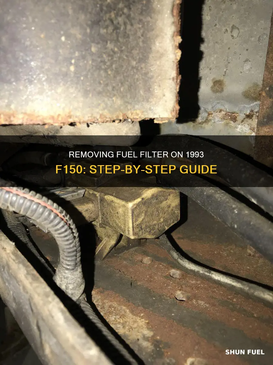 how to remove fuel filter on 1993 f150
