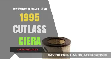 Replacing Fuel Filter on 1995 Cutlass Ciera: Step-by-Step Guide