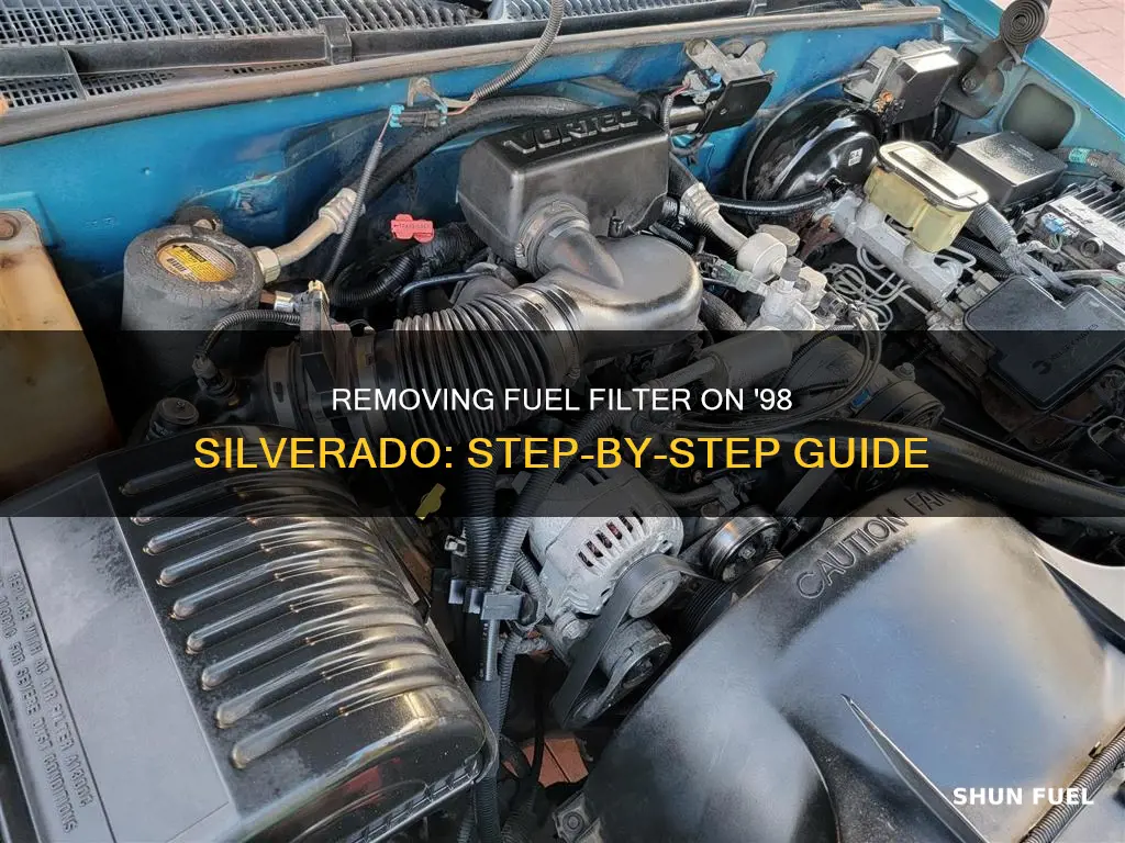 how to remove fuel filter on 1998 silverado