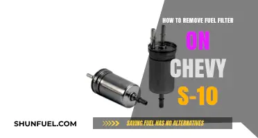 Changing Fuel Filter: Chevy S-10 Guide